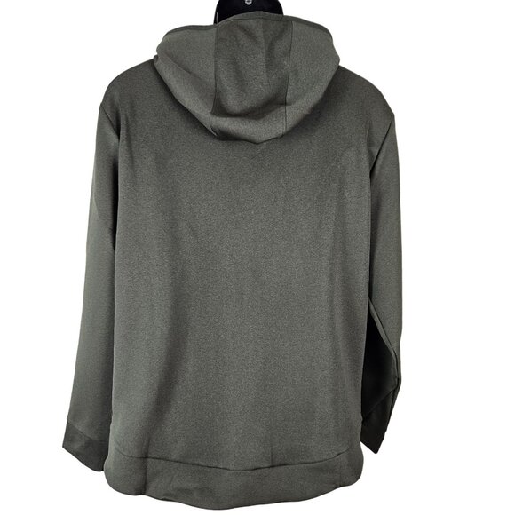 All In Motion Mens Hooded Full-Zip Jacket Olive Green Size L Activewear - Picture 2 of 10